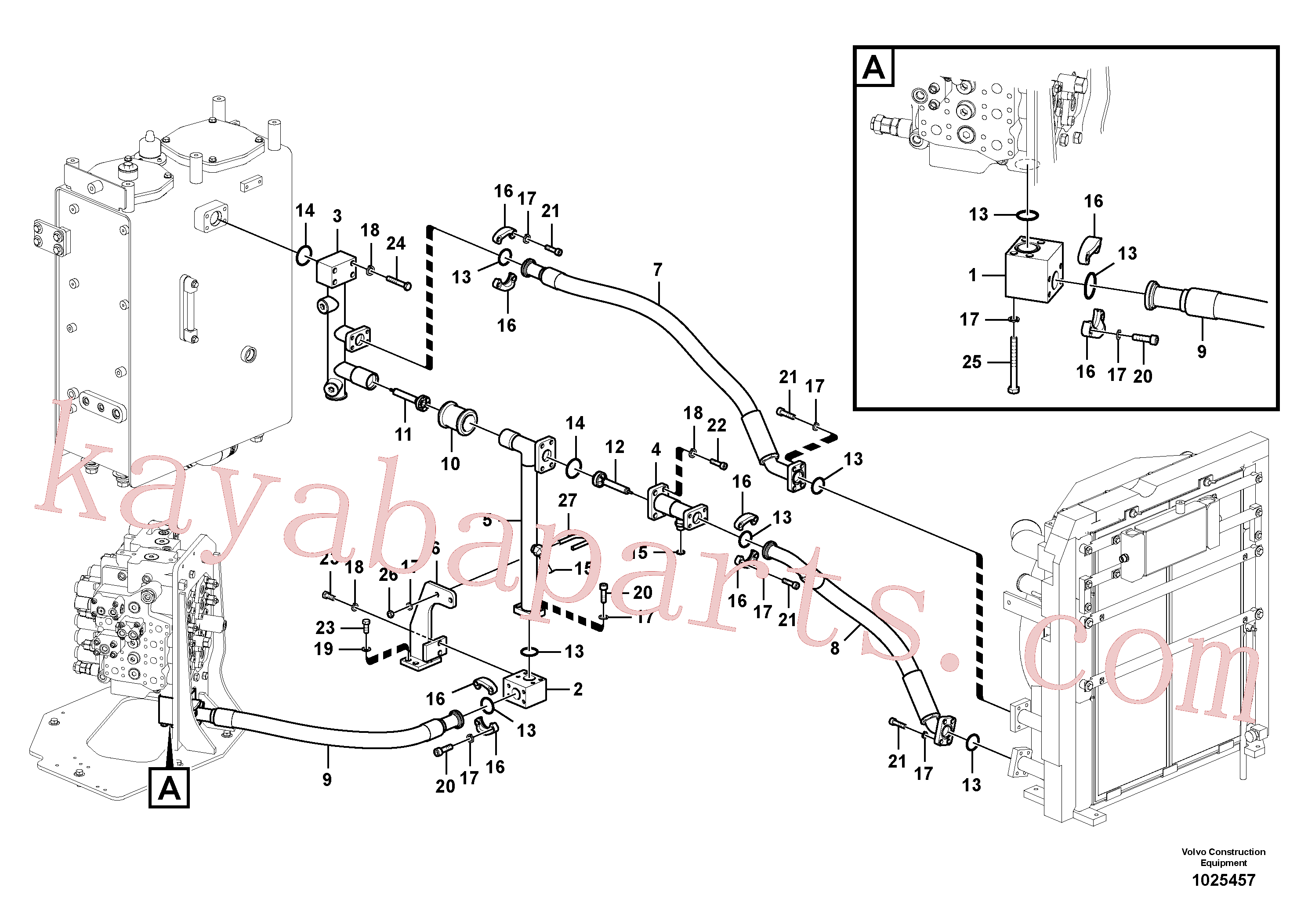 VOE15014438 Rockmaster/2SN for Volvo Excavator Parts