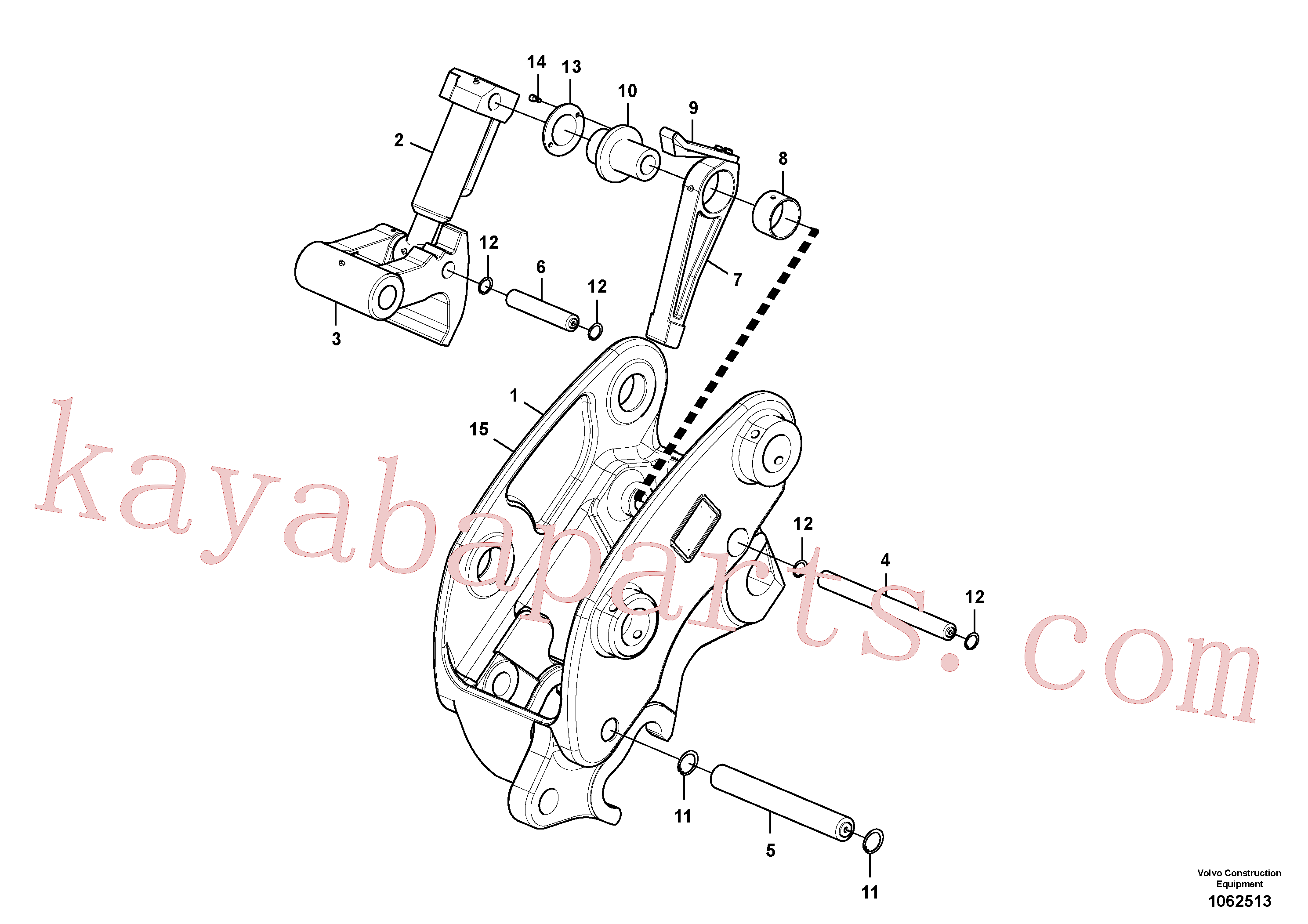 China Made VOE14547881 Hook parts for Volvo Excavator