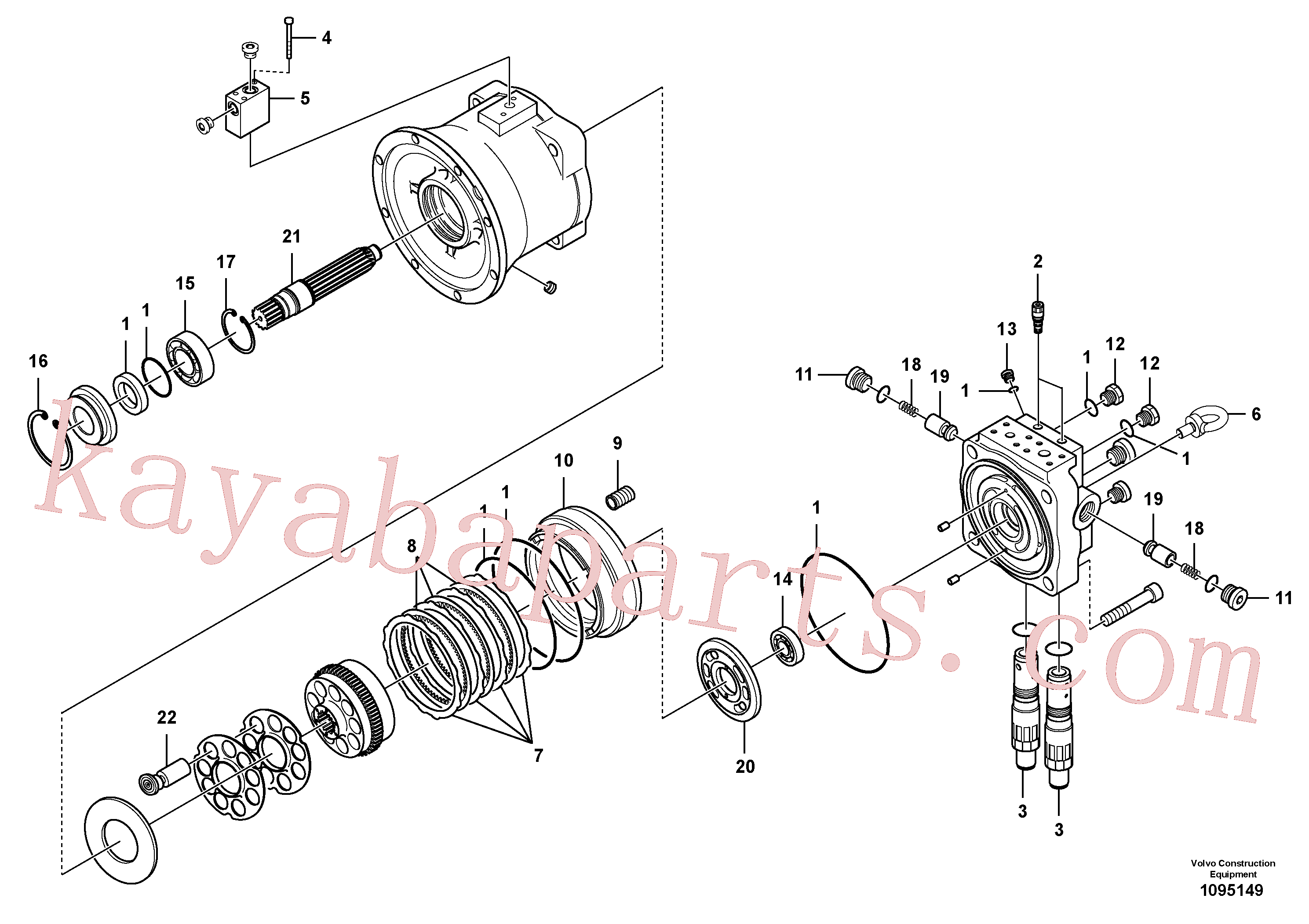 Volvo Assembly VOE14684120 Plate for sale