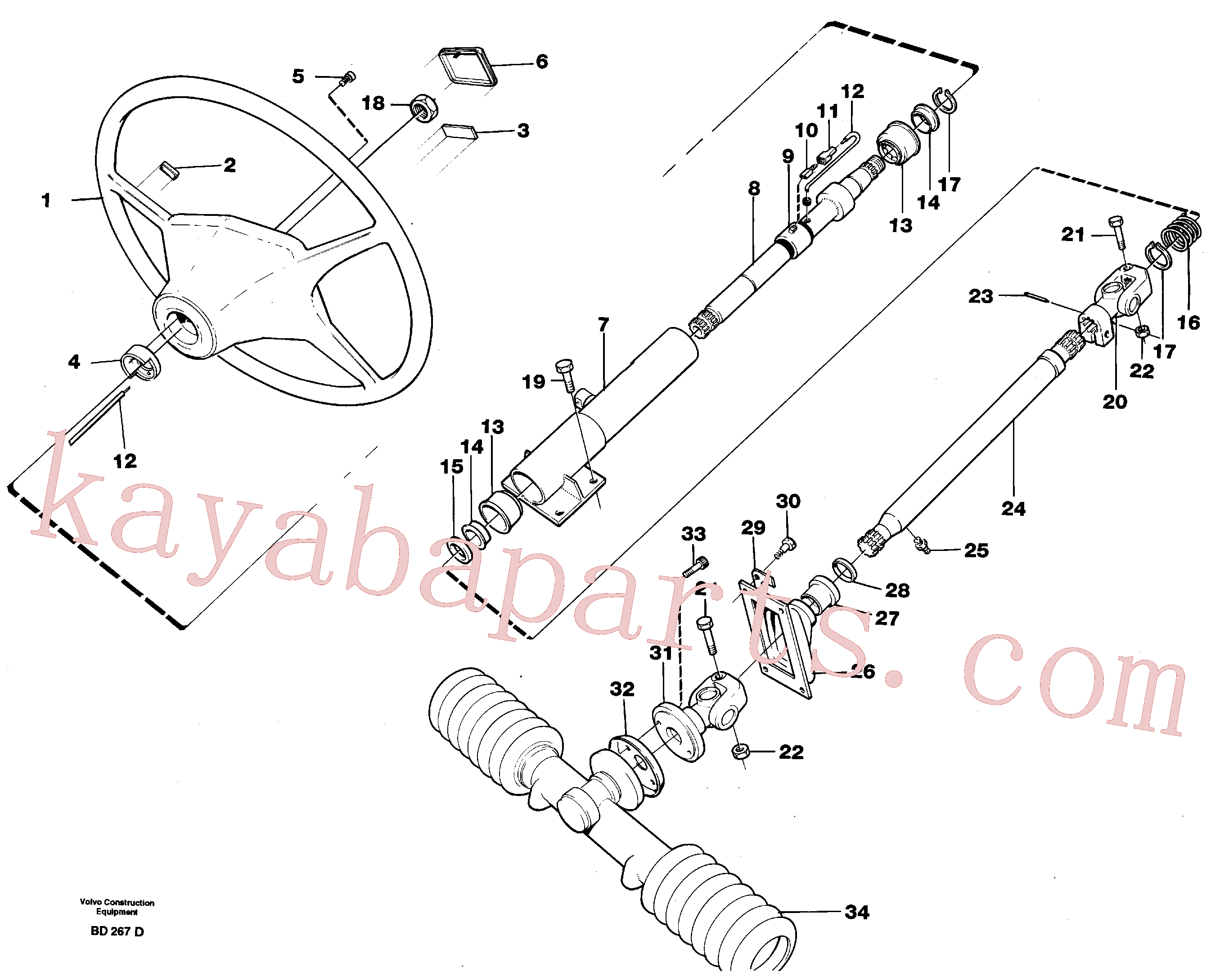 Volvo VOE951078 Retaining ring aftermarket part for sale