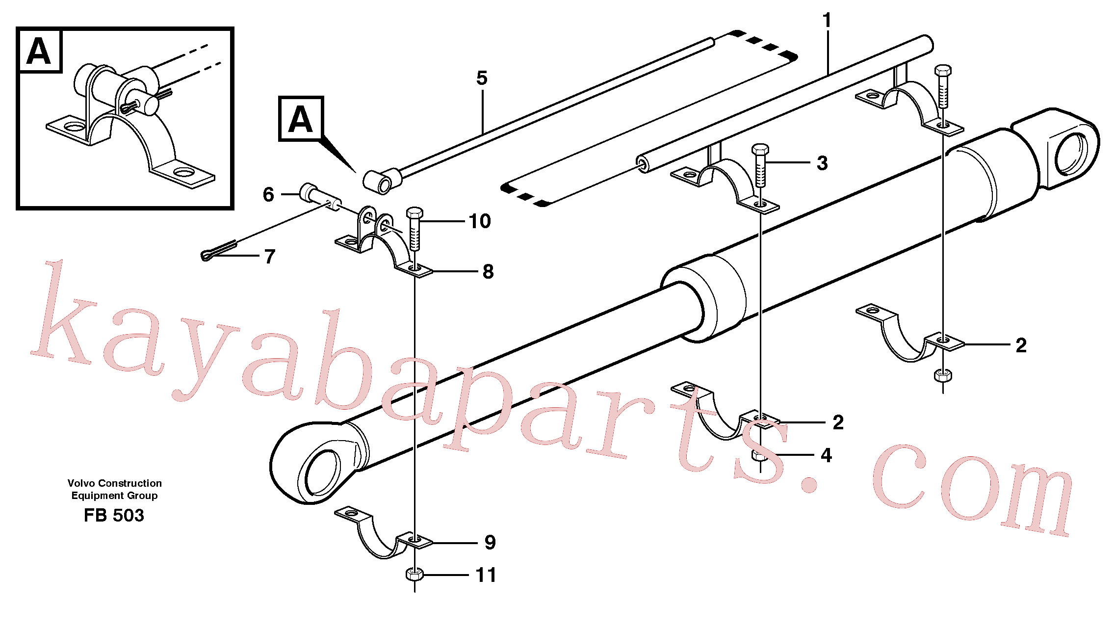 VOE14262854 for Volvo Spark shield(FB503 assembly)