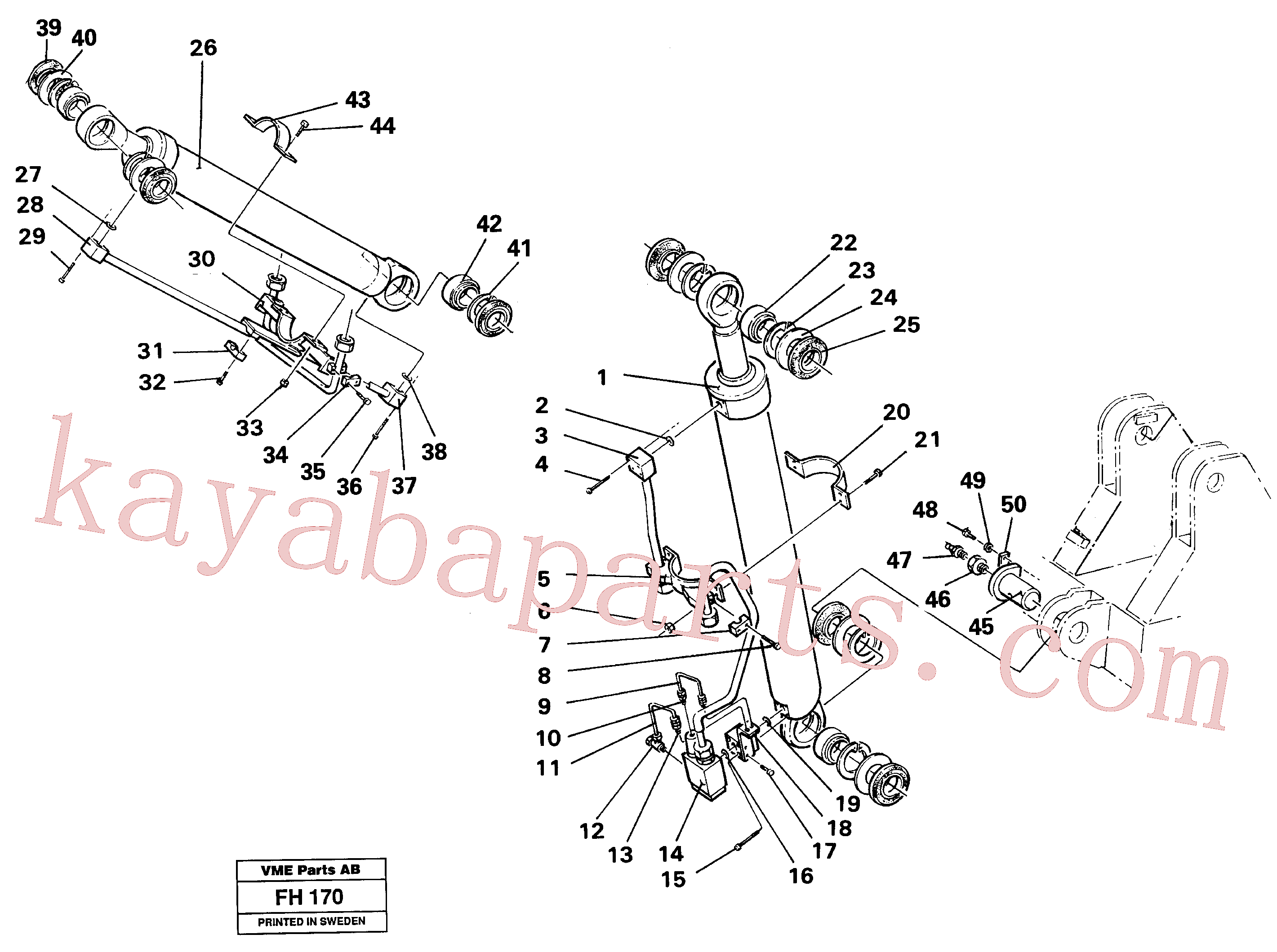 China Made VOE14238878 Tube Assembly parts for Volvo Excavator