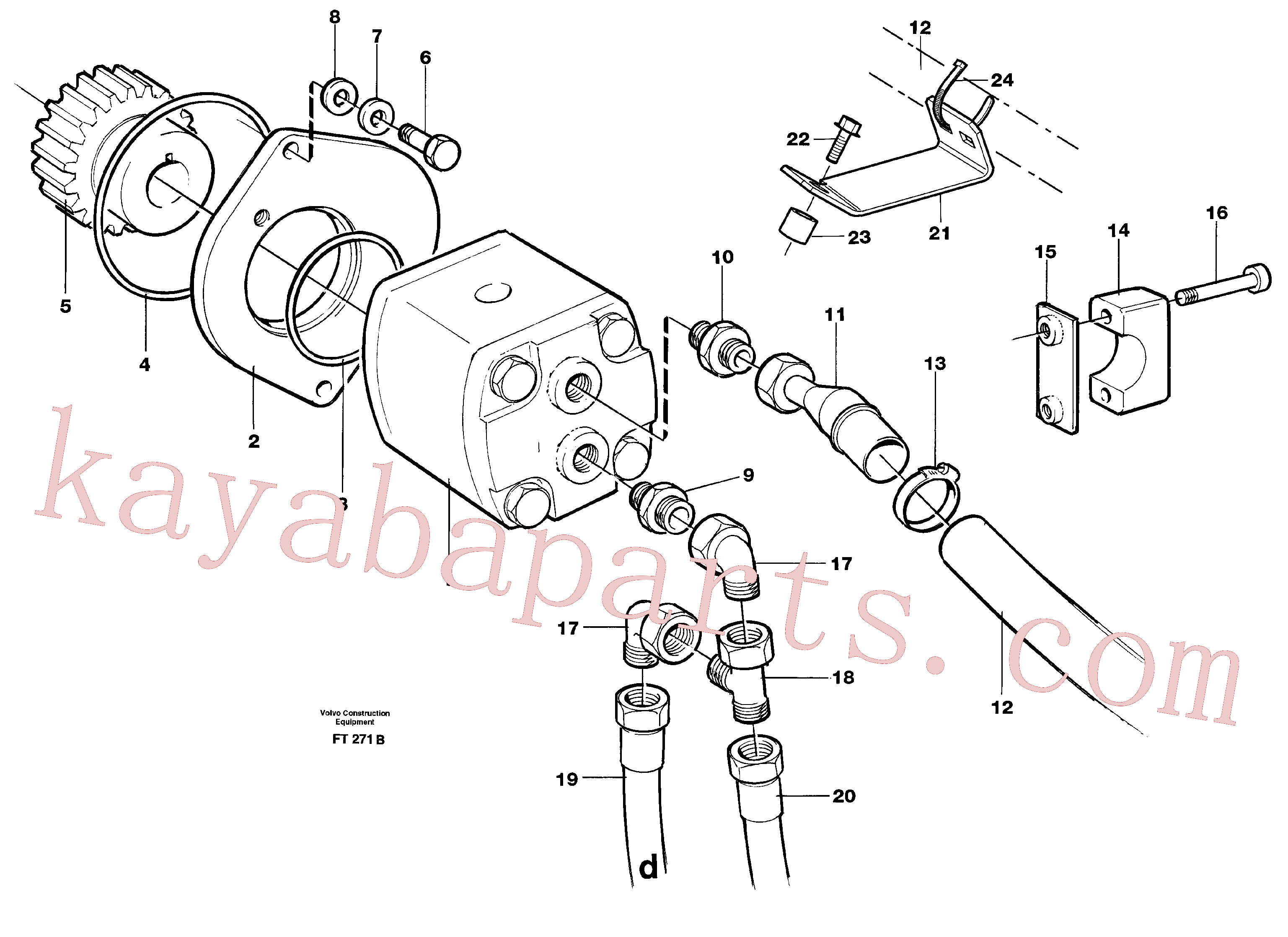 Volvo VOE14054598 Spacer aftermarket part for sale